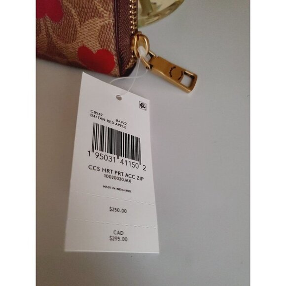 Coach Wallet heart print - Picture 4 of 6